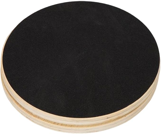 Ab Twist Board Waist Twist Disc Core Training Anti Slip Wooden Compact for Home Gym Stomach Exercise Equipment for Exercise