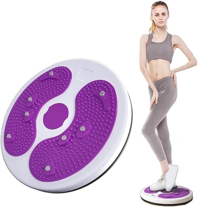 Ab Stomach Waist Trainer Twist Board Machine, Waist Trainer for Women-in 8 Magnets to Stimulate Acupoints to Thin the Abdomen Waist and Arms and Thighs