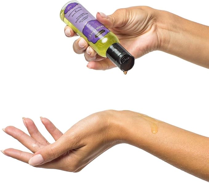 KAMA SUTRA Aromatics Massage Oil Harmony Blend – 2 oz Rich Blend of Natural Essential Oils - Juniper, Pine, Lavender and Rosemary - Date Night Couples Full Body Massage Oil for Daily Use Body Care