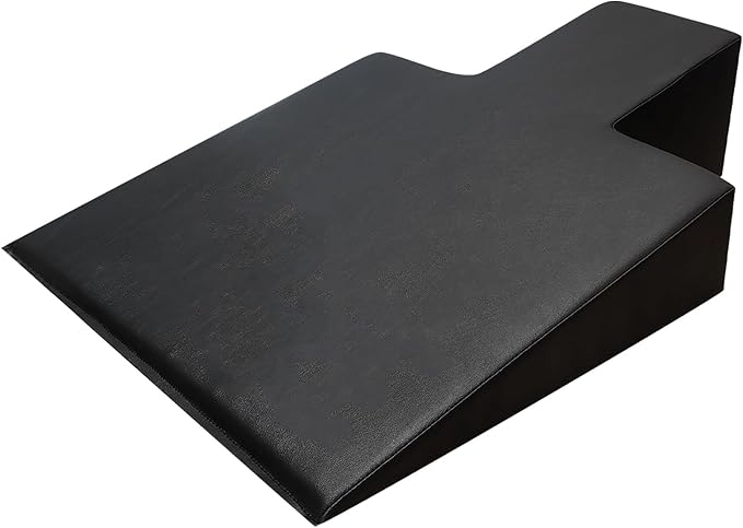 Large Upholstered Wedge, Exercise Equipment for Pilates Reformer, Workout Pad for Pilates, Ideal for Athletes and Physical Therapy, Pilates Machine Home Gym or Studio Use