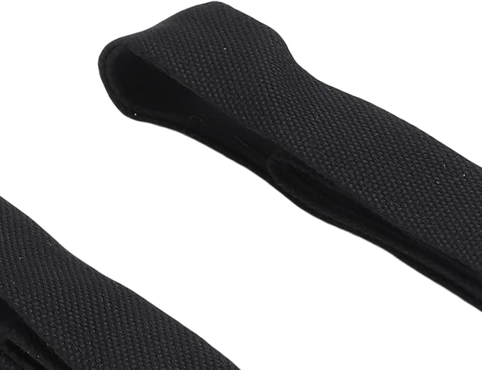 Keenso Double Loop Pilates Straps Adjustable Cotton with D Shaped Buckle, Perfect for Home Workouts and Muscle Training