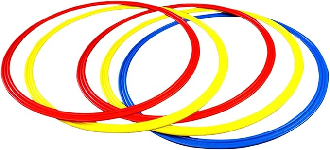 Agility Training Rings Football Training Agility Ring Workout Equipment Home Gym Portable for Kids Sports Rugby