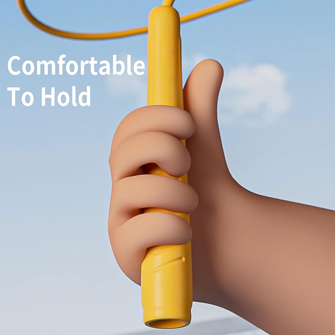 Jump Ropes Kids, Adjustable Children Jump Rope with ABS Handles and PVC Rope for Child Student Toddler