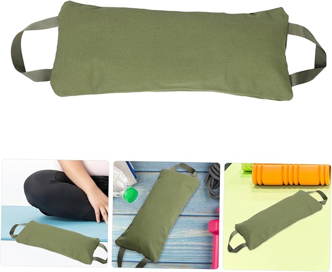 Weighted Sand Bag for Exercise and Yoga Training Durable Canvas Workout Bag Portable Design for Weightlifting and Fitness Routines Multi Use Training Tool for Home