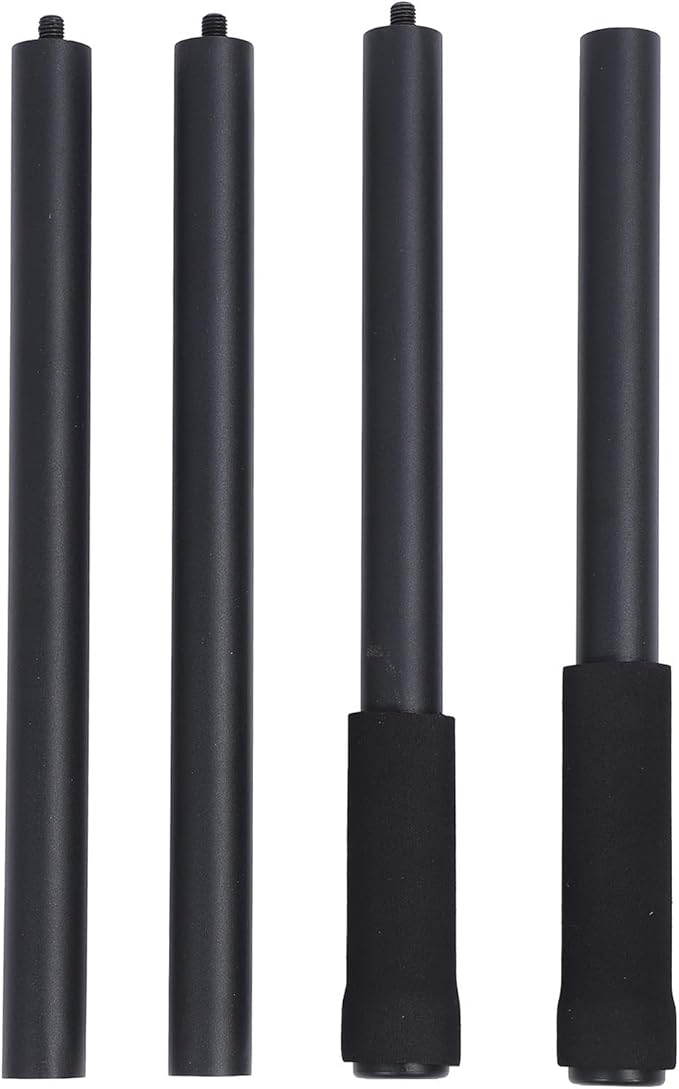 Dpofirs 5ft Yoga Stretching Stick, Adjustable Steel Exercise Pole with Foam Handles for Mobility & Balance Training