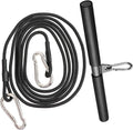 Muscle Training Accessories DIY Fitness Machine Supplies with Short Rod and 2.5m High-Strength Rope, 2pcs Gym Attachments for Home Strength Training Equipment