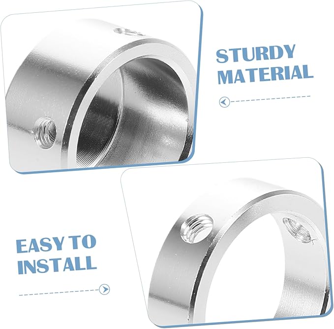 balacoo Lightweight Aluminum Alloy Fitness Handle End Cap Easy to Install Durable End Cover for Strength Training Equipment Compatible with Tubing Set