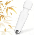 Portable Massager - Handheld Cordless for Back & Neck for Travel, Home, Gym, Rechargeable（White）