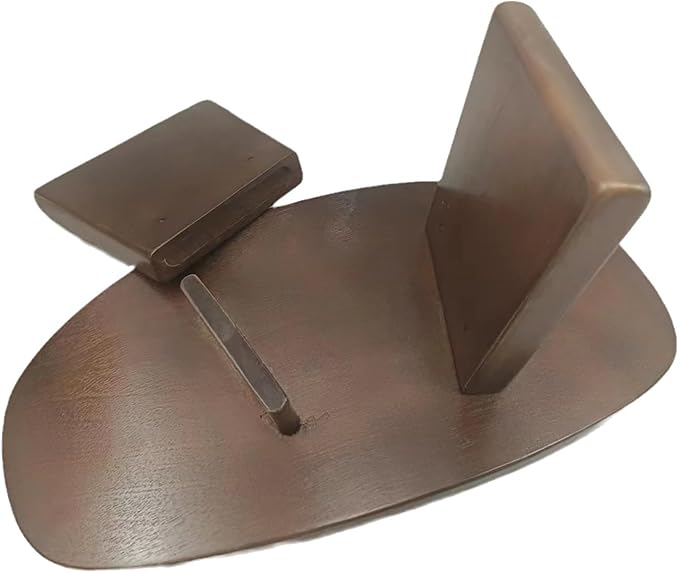 Meditation Bench, Portable Meditation Stool Ergonomic Reclining Seat with Rounded Edges, Ergonomic Kneeling Bench Made of Eco-friendly Wood Handmade for Kneeling Prayer