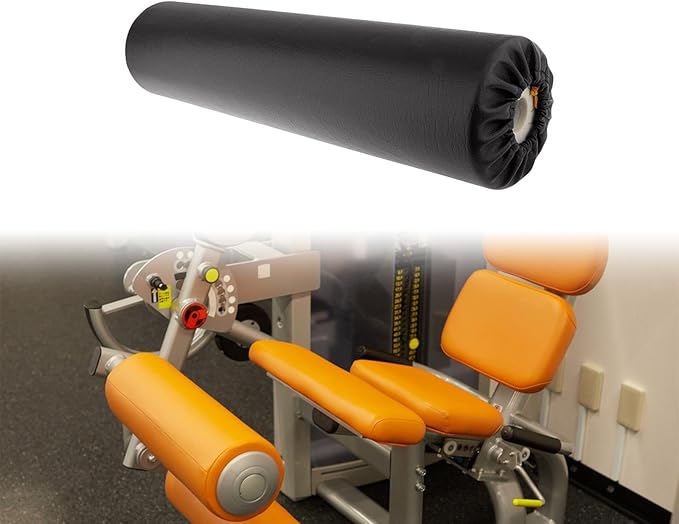 Foot Foam Roller, 1.5 Inch Diameter Foam Roller Holder, Sponge Foam Sleeve for Home Exercise Machines, Black