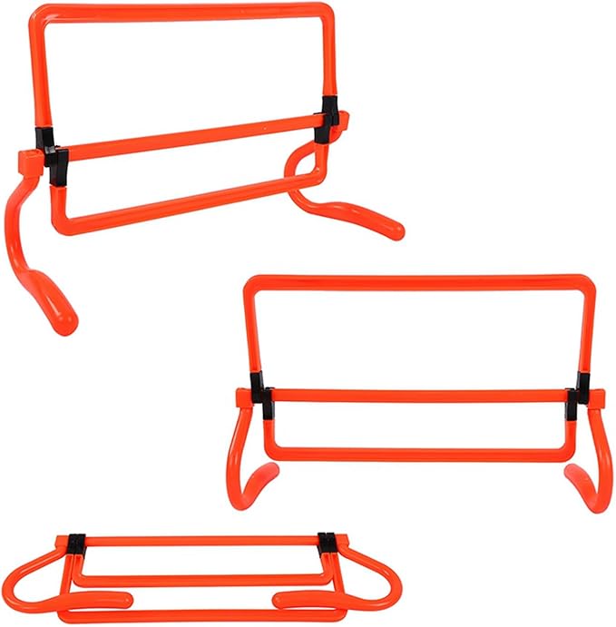 CHICIRIS Speed and Performance Enhancing Football Soccer Training Hurdles - Pack of 5 PVC Hurdles Track and Field, Sports Enthusiasts