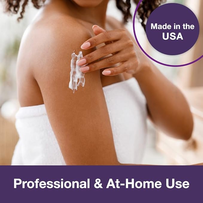 Free-Up Professional Massage Cream, Fragrance-Free, Great Glide, Lubricity, Tissue Perception, Perfect for Physical Therapy, Massage Versatile, Non-Greasy, 8 Oz Jar