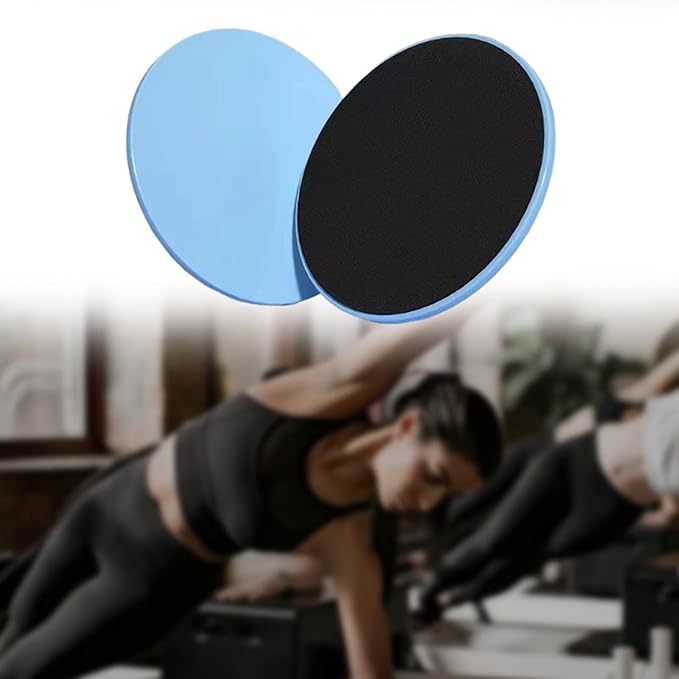2X Exercise Core Sliders Exercise Equipment Portable Lightweight Full Body Compact Exercise Gliding Discs for Gym Pilates