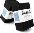 Muka 4 Pack Yoga Blocks 4x6x9 Inch, High Density EVA Foam Yoga Brick for Meditation, Pilates