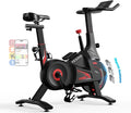 YESOUL Exercise Bike for Home – Stationary Bike with Stable Triangle Frame, Silent Magnetic Resistance, 300 lbs Capacity, Dual-Stage Drive & Alloy Flywheel, Smart APP with Scenic & Live Classes