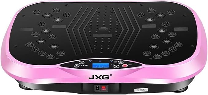 Vibration Platform with Resistance Exercise Band - Vibrating Shaker Power Machine - Equipment for Whole Body Home Fitness - PulsatingTraining