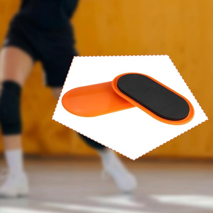 2X Exercise Core Sliders Slide Pads Abdominal Training Full Body Workout Ab Pads Sliding Discs for Pilates Home