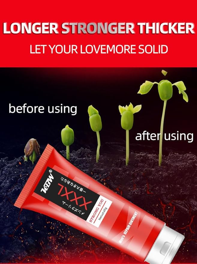 Male Enhancement Cream for Men, Body Gel for Private Part, Men's Re-Vitalize Enlargement Cream, Enhance Size and Performance – Get Bigger Thicker and Stronger (KBW Huge Strong XXXL)