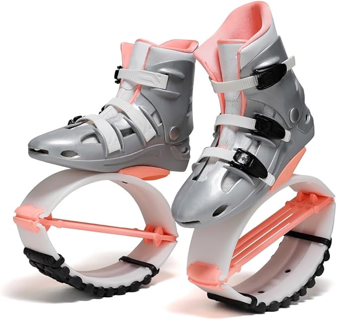 Kangaroo Jump Shoes for Women & Men – Adult Moon Shoes with 4 Springs, Low-Impact Fitness Jumping Boots for Exercise, Weight Loss, Cardio