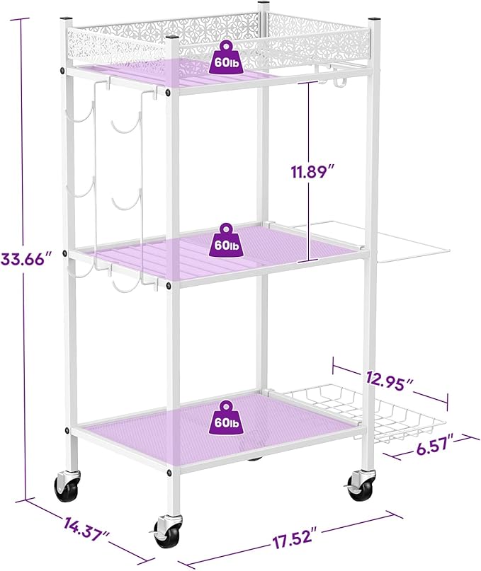 Yoga Mat Storage Rack, Home Gym Storage Rack, VOPEAK Workout Storage for Yoga Mat, Foam Roller, Gym Organizer Gym Equipment Storage for Home Exercise and Fitness Gear