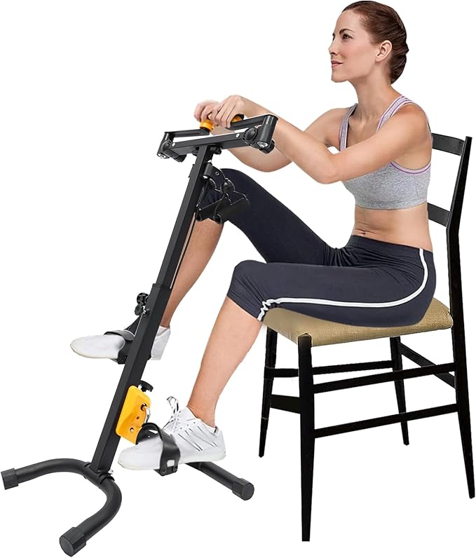 Stationary Bikes for Home Gym, Exercise Bike/Pedal Exerciser Bike with Adjustable Height for Home Exercise Bike Total Body