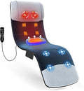 Full Body Massage Mat, Back Massager for Pain Relief Deep Tissue, 3D Shiatsu Neck and Back Massager with Heat, 3D Lumbar Traction & Relaxation, 4 Vibrating Motors, Massage Pad for Bed, Fit 5'1-6'2