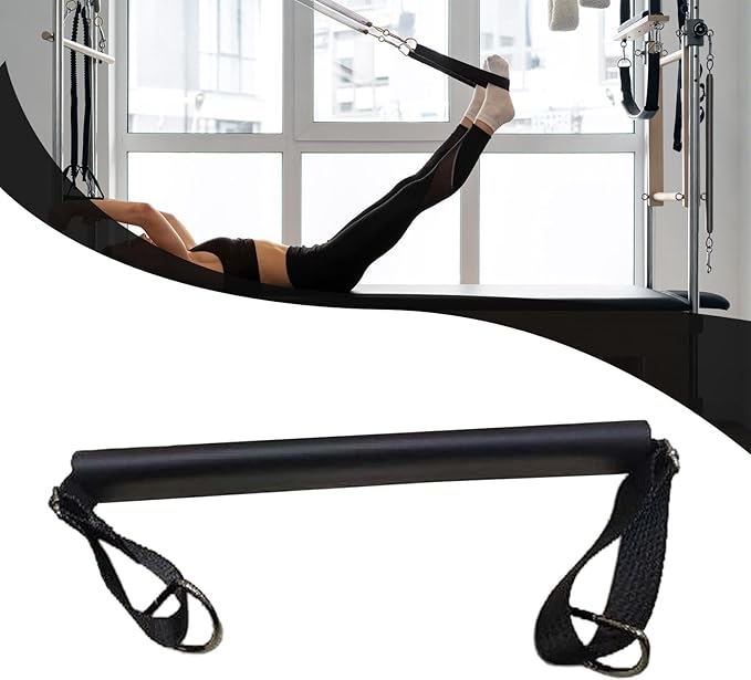 Pilates Foot Strap Padded Exercise Belt Core Bed Accessories Equipment Strap Pilates Reformer Part for Workout Adults Indoor