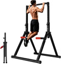 DOBESTS Power Tower Pull Up Bar Free Standing, Adjustable Foldable Pull Up Station, Home Gym Strength Training Equipment 700LBS