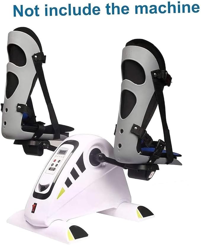 Leg Support for Motorized Pedal Exerciser and Electric Mini Exercise Bike,Fixed Leg Brace,Foot Splints for Electronic Physical Therapy and Rehab Bike Handicap 1 Pair,S