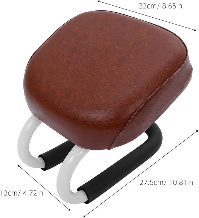 Veemoon Zen Meditation Stool Prayer Bench Kneeler with Non-Slip Cushion Portable Seiza Sitting Stool for Yoga Mindfulness and Home Prayer Use