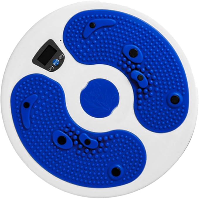 Twisting Waist Disc Fitness Plate Board for Home Use, Electronic Calorie Counter, Multifunctional Abdominal Exerciser without Battery, Household Twist Board Exercise Equipment