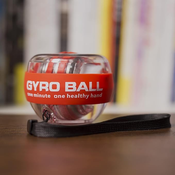 Wrist Strengthener Ball Forearm Exerciser Auto-Start Wrist Gyro Ball, Lotorr Ball Used to Strengthen Arms, Fingers, Wrist Bones and Muscles
