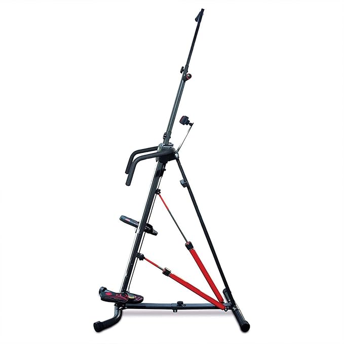 MaxiClimber XL Vertical Climbers - The Original Compact, Mountain Climber, Stair Stepper Exercise Machines - XL-2000 HRS (Hydraulic Resistance System, 12 Level) - Free Coach-led Classes & Fitness App