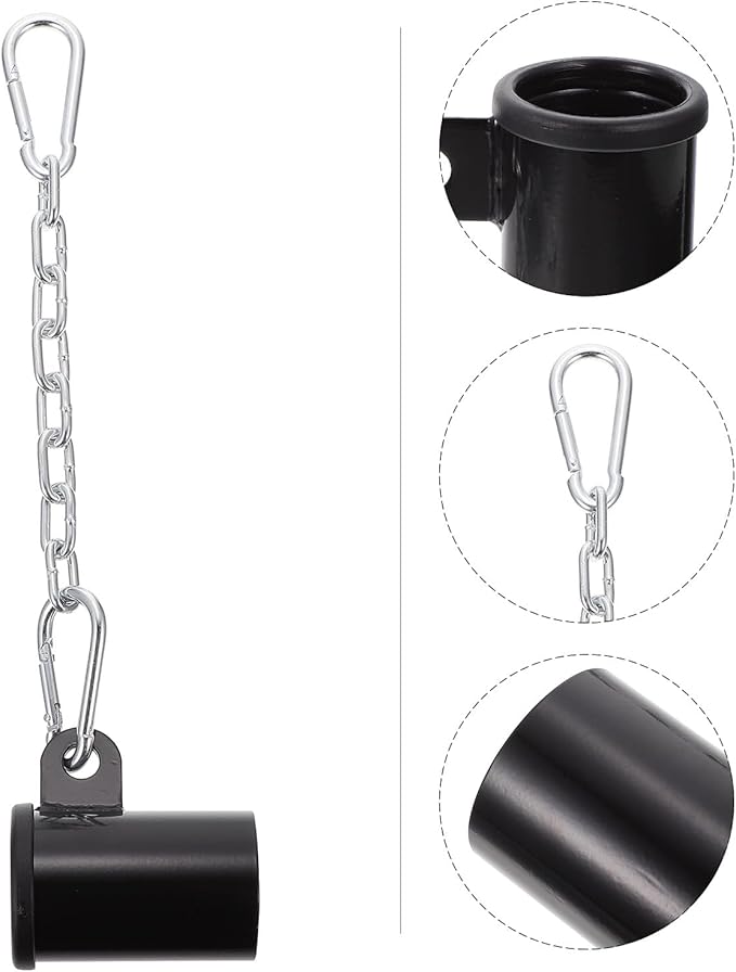 Multifunction T-bar Row Attachment Barbell Sleeve Connector Fitness Training Equipment Accessory for Strength Training Home Gym Cable Row Handle