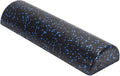 SM SunniMix Half Round Foam Roller Half Roller Foam Multifunctional Gym 18inch Length Massage Column Roller