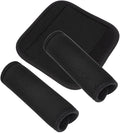 balacoo 3pcs Detachable Anti-Slip Pull-up Handle Grip Sleeves Barbell Pad Set Dumbbell Cushion Protective Pads for Doorway Gym Essentials