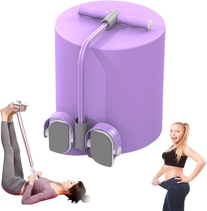 Manual Tension Training Pedal,Pedal De Resistencia De 6 Tubos,Home Gym Arm and Waist Training Pedals Band,21 Fitness Tension Rope -6 Tube Pedals Ankle Puller,for Home Gym Exercise