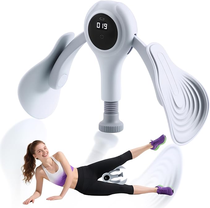 Trainer Kegel Exerciser - Pelvic Floor Exercise Device for Women，Thigh Workout Equipment with Smart Counter, Adjustable Resistance 1-18kg (40lbs)，Adjustable Resistance for Targeted Training