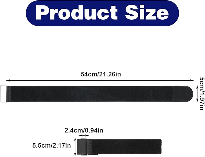 6PCS Leg Exerciser Pedal Straps, Universal Adjustable Bike Pedal Band, Non-Slip Foot Strap for Under-Desk Elliptical Machines, Leg Training, Home and Office Exercise Accessories