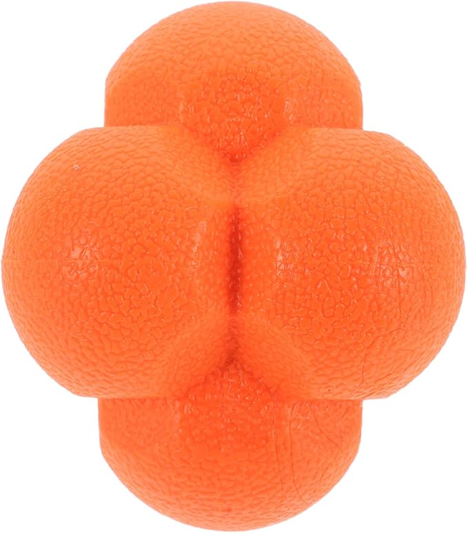 TOYANDONA Reaction Training Ball 7cm Hexagon Speed Agility Rubber Ball Hand-Eye Coordination for Boxing Goalkeeper and Sports Reflex Training