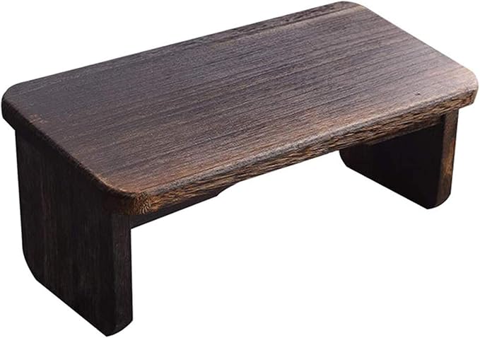 Portable Meditation Bench,Finished Bamboo, Folding Legs, Low Seat, Kneeling Alternative to Meditation Cushion for Yoga,Prayer,Ergonomic Rugged Suitable Monk & Llama Kneeling Meditation Bench
