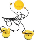 Toyvian 1Pc Professional Boxing Reaction Ball High Elasticity Training Accessory Durable PU Suction Cup for Speed Training and Coordination Skills Random Color