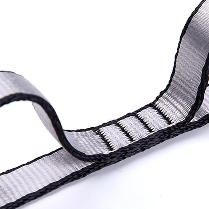 Adjustable Pilates Hammocks Extension Strap 9 Rings Heavy Duty Nylons Climbing Strap For Climbing Mountaineering