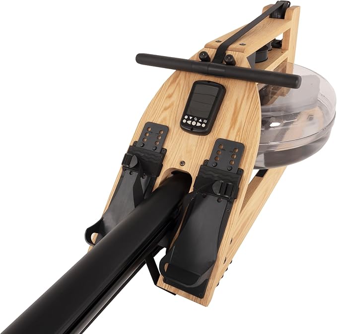 WaterRower Hybrid BLE Oak Rowing Machine with BLE Monitor | USA Made Water Rower | Original Handcrafted Erg Row Machine for Home Use & Gym