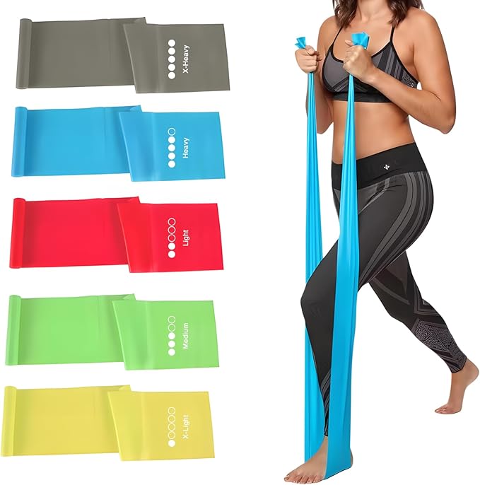 TISSCARE Vibration Plate Exercise Machine with Resistance Bands