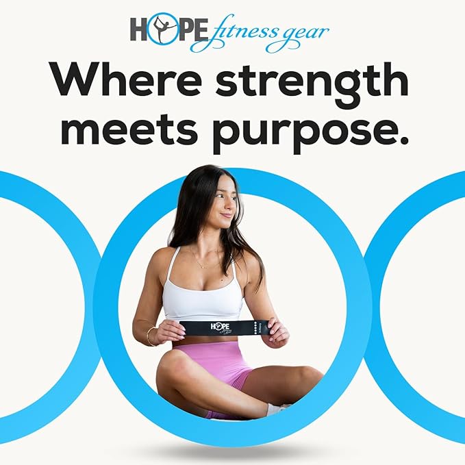 Large Loop Resistance Band Pull Up Assist & Power Resistance Band for Strength Training, Muscle Building, Mobility, Home Workouts & Travel
