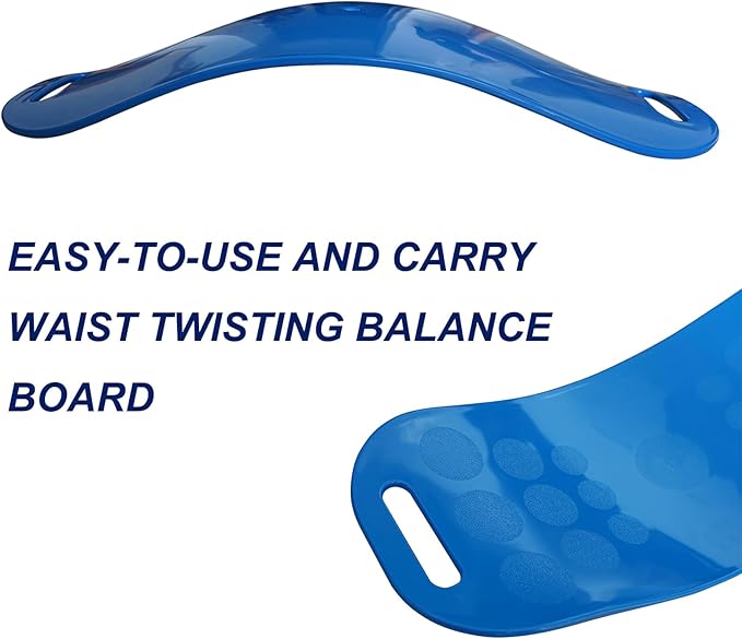 Stability Balance Board for Core Strength and Flexibility Workouts, ABS Plastic Construction