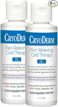 Bundle-2 Items : Cryoderm Cold Gel 4oz (Pack of 2)
