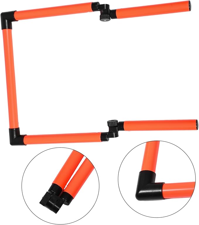 Kisangel Agility Training Hurdles for Boy Girl Speed Hurdles for Soccer Basketball Fitness Training Jumping Ability Coordination Young Athletes