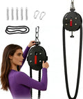 Endless Rope Trainer, Pulley Cable Machine System, Suspension Pulley Cable Machine, Pull Rope Fitness Training for Grip, Arms Back Body Coordination Exercises
